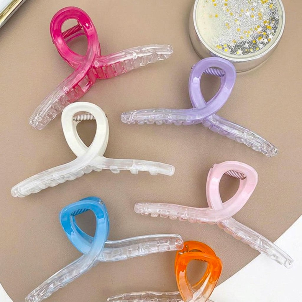 Crystal Curve Claw Clip