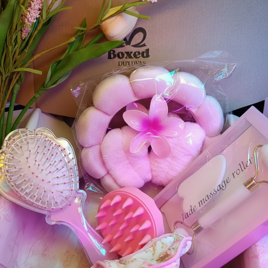 Blush & Bloom Self‑Care Set