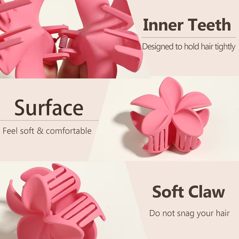 Large Floral Clip