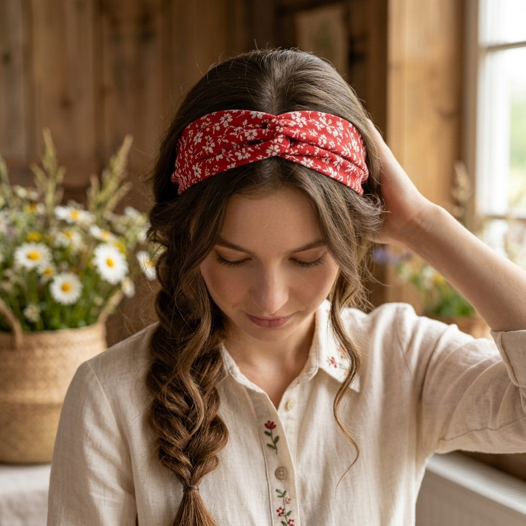 Floral Knot Headband