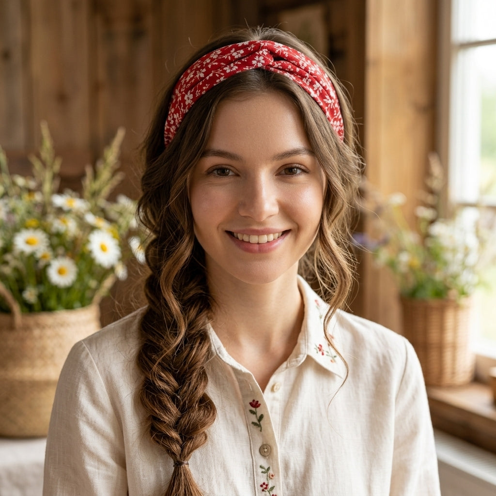 Floral Knot Headband