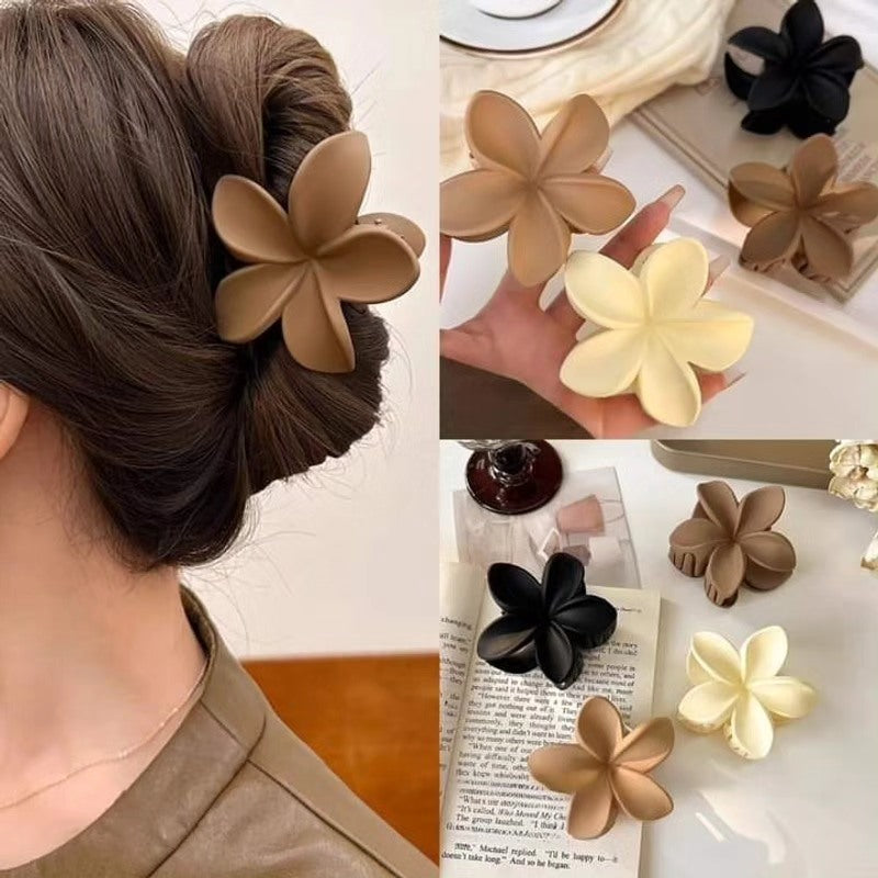 Flower Hair Claw Clips