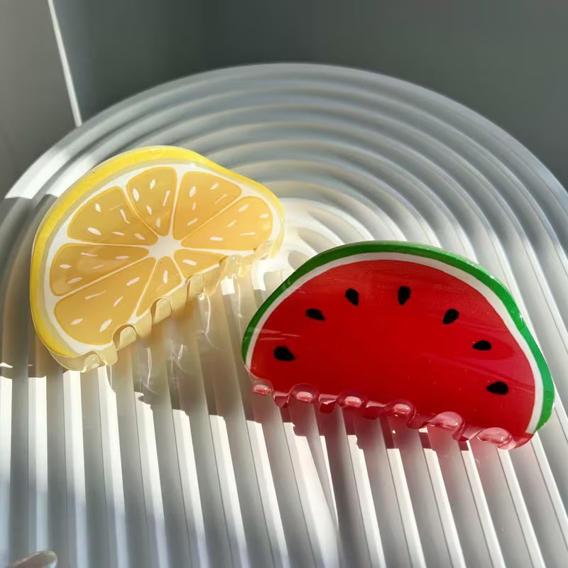Fruit-shape Hair Clip (Random Design)