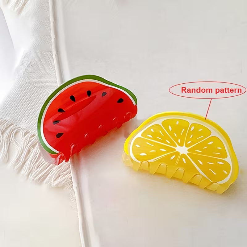Fruit-shape Hair Clip (Random Design)