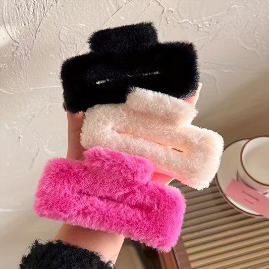 Rectangular Furry Clips