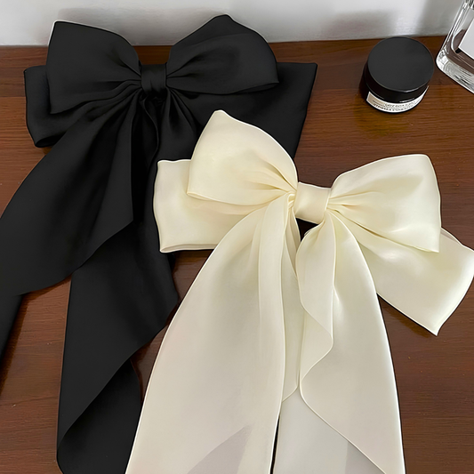 Long Tail Hair Bow (Choose Color)