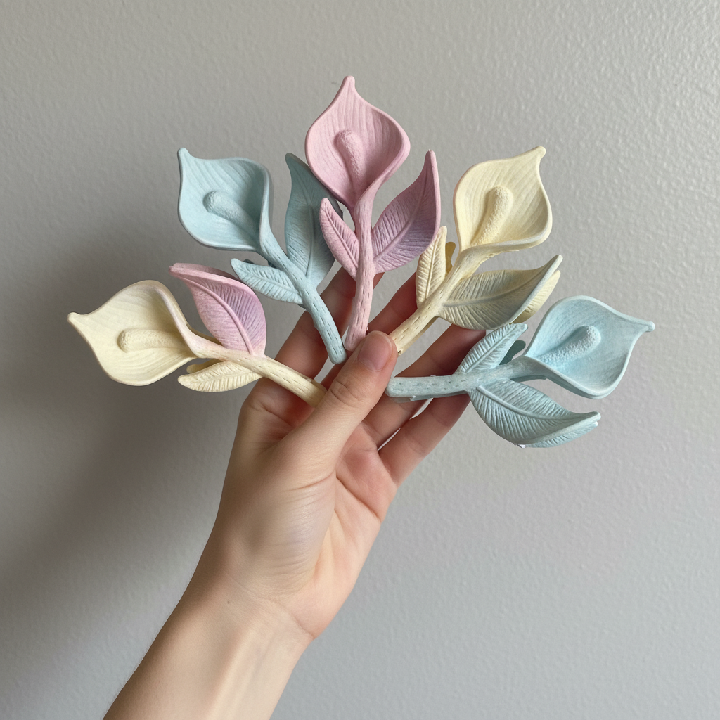 Lily‑Shaped Clip