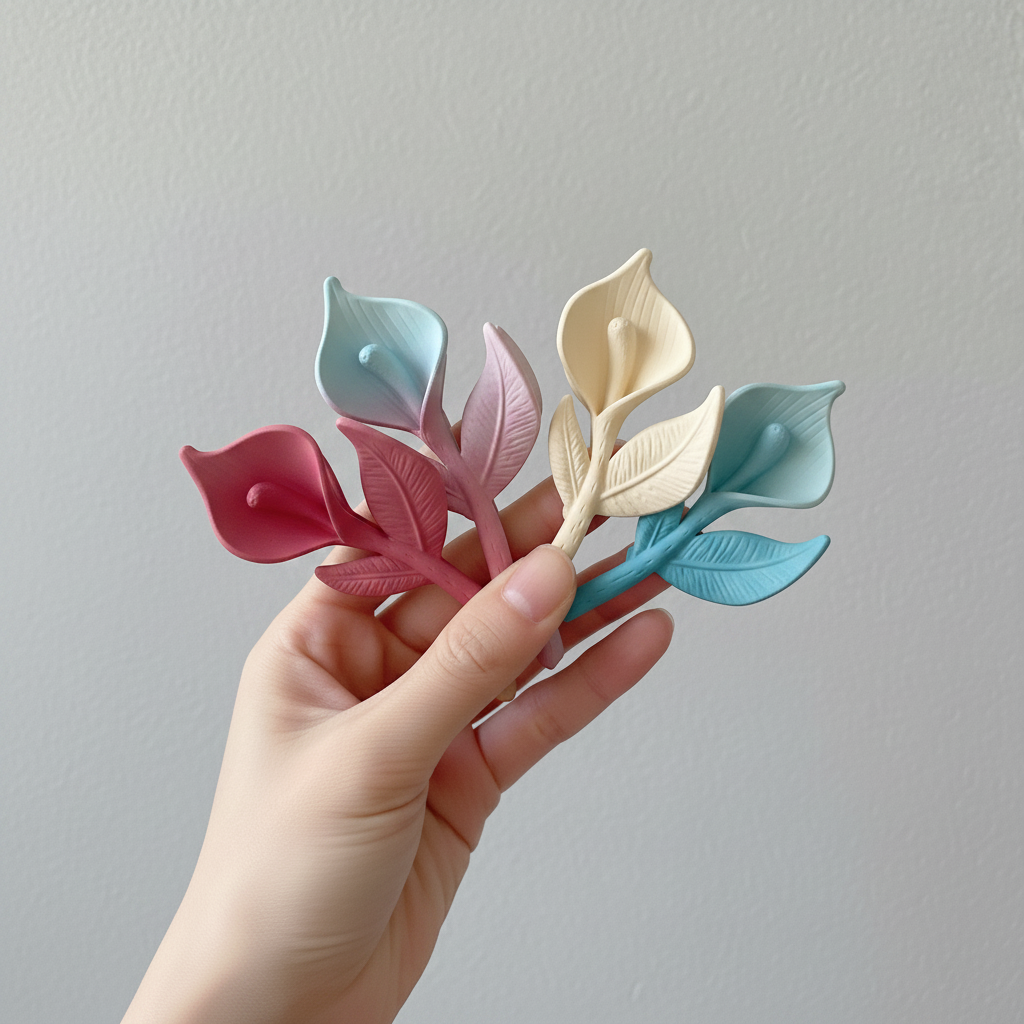 Lily‑Shaped Clip
