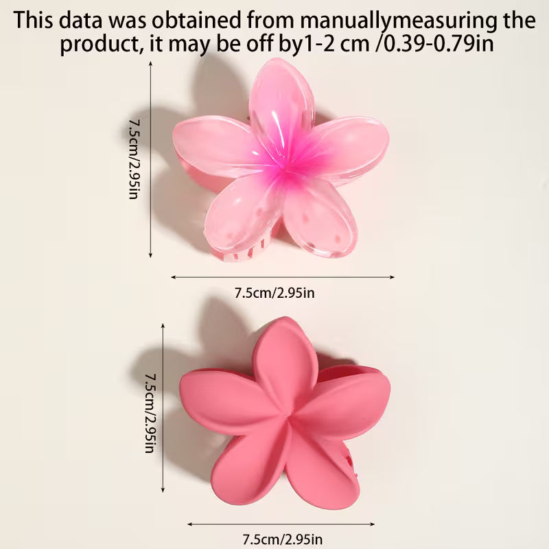 Large Floral Clip