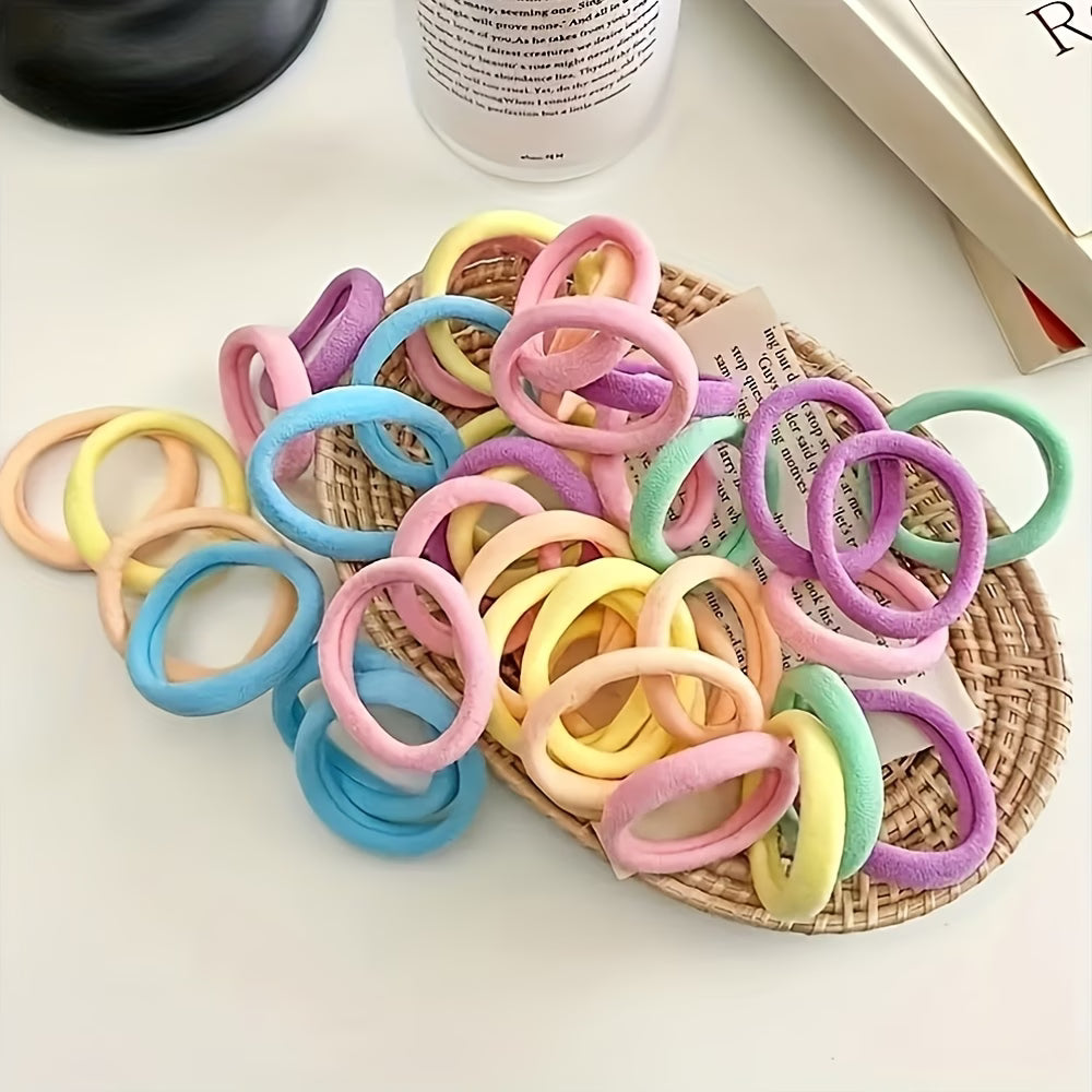 10pcs Pastel High Quality Hair Ties