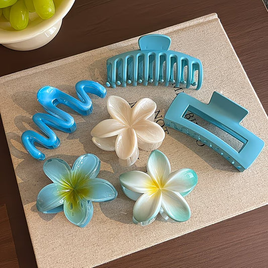 5pcs Playful Hair Claws Bundle