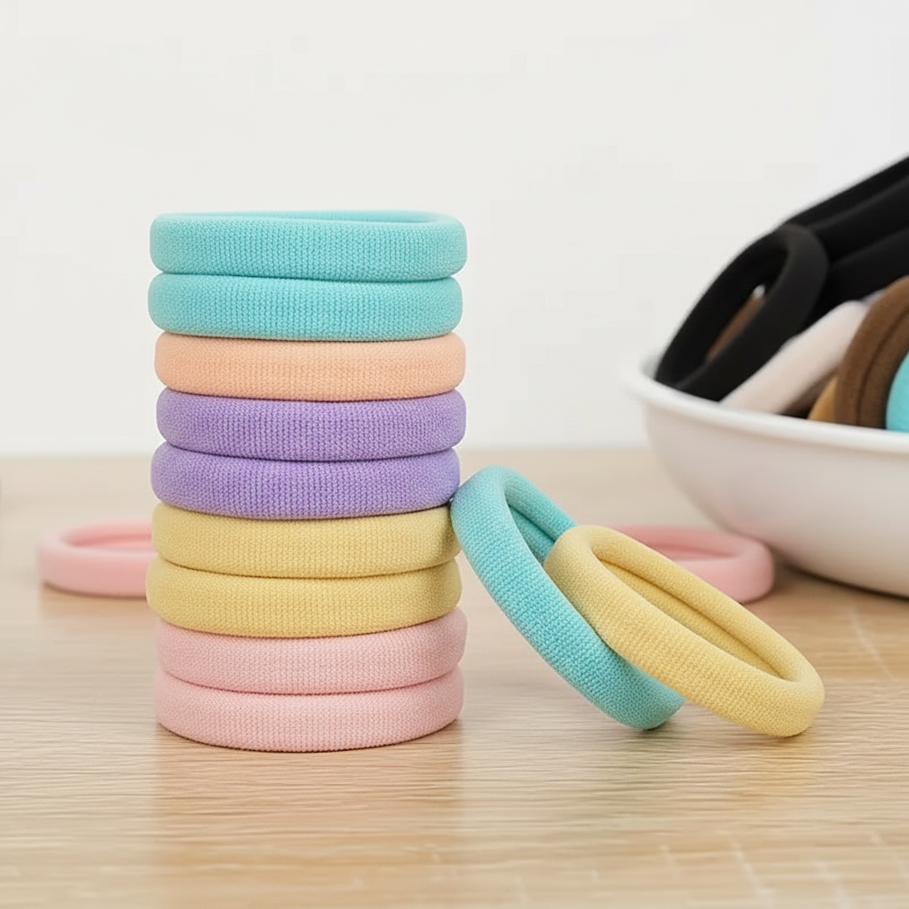 6pcs High Quality Hair Ties