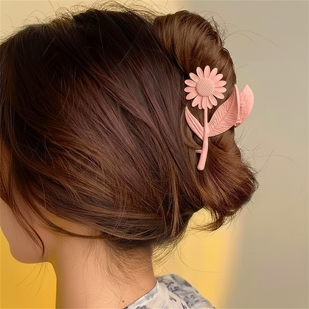 Sunflower Hair Clip