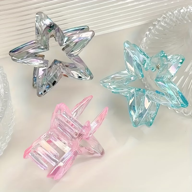 Crystal Star Hair Clip