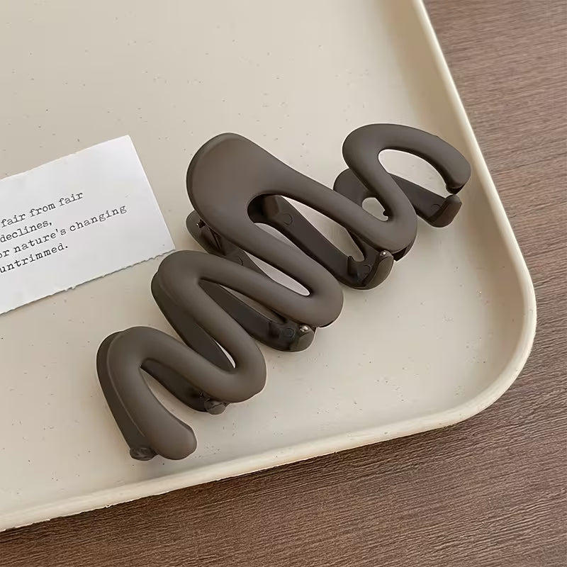 4pcs Wavy Twist Clips Set
