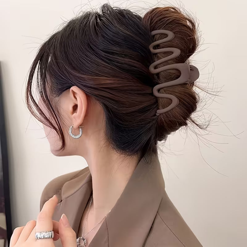 4pcs Wavy Twist Clips Set